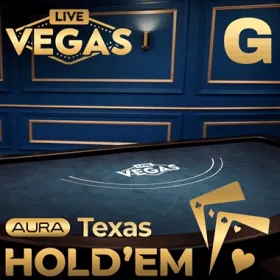Texas Hold'em Aura G Live Vegas